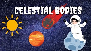 Learn about Celestial bodiesDefinition of celestial bodies and the celestial bodies Wiz Artist [upl. by Varion]