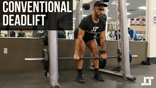 How To Smith Machine Conventional Deadlift [upl. by Tripp]