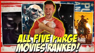 All 5 Purge Movies Ranked [upl. by Llehsal561]