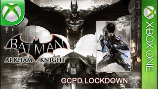 Longplay of Batman Arkham Knight  GCPD Lockdown DLC [upl. by Farl363]