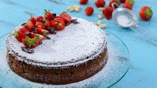 Torta Caprese  Flourless Chocolate Almond Cake [upl. by Manoop]