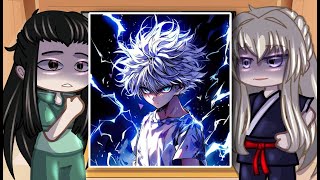 Zoldyck Family React To Killua  Hunter X Hunter  Gacha Club [upl. by Eecrad]