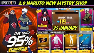 25 January Mystery Shop Event Review🤯 Free Fire New Event  FF New Event Today  Next Evo Vault [upl. by Nichy]