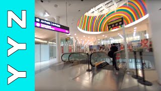 Toronto Pearson Airport YYZ arrival  video tour Updated [upl. by Atirma]