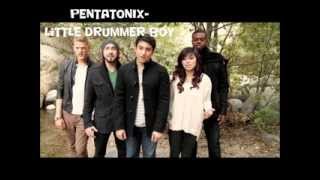 Pentatonix  Little Drummer Boy lyrics [upl. by Ahnavas302]