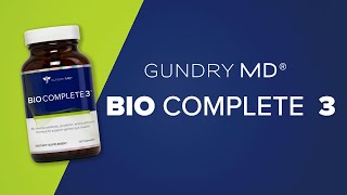 Bio Complete 3  the complete gut health package  Gundry MD [upl. by Tenn]