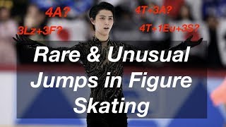 Rare amp Unusual Jumps in Figure Skating [upl. by Spillar]