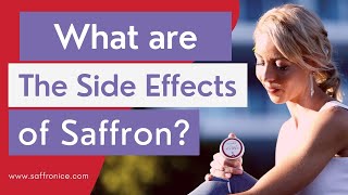 Does Saffron have Side effects Is Saffron Safe for me [upl. by Norreg]