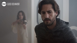 Good Behavior Javier Held At Gunpoint  Season 1 Ep 1 CLIP  TNT [upl. by Ide888]