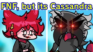 Friday Night Funkin but Its Cassandra from Picos School  Vs Cassandra Full Week FNF MOD Hard [upl. by Nnylesor]