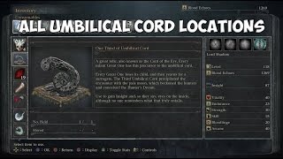 Bloodborne All Umbilical Cord Locations [upl. by Nailil]