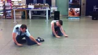 Jasmin Vardimon Company perform an extract from Justitia at St Pancras International [upl. by Kotick131]