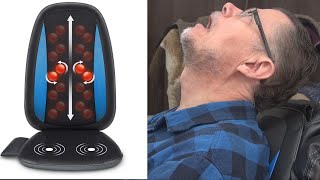 Comfier Shiatsu Back Massager with Heat Unboxing and Review [upl. by Yablon]