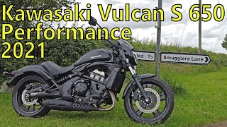 2021 Kawasaki Vulcan S 650 Performance  Review [upl. by Lig]