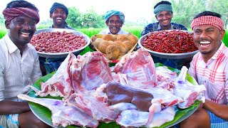 MUTTON PALLIPALAYAM  Traditional Kongu Special Mutton Fry Recipe  Village Cooking Channel [upl. by Mini]