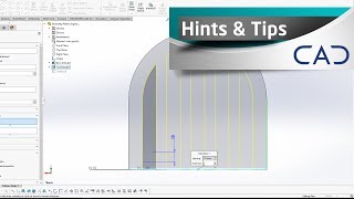 Geometry Pattern Explained  SolidWorks [upl. by Yrneh]