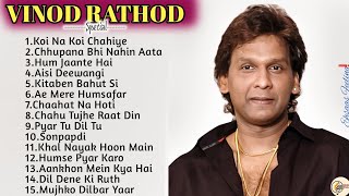 Best Of Vinod Rathod  Evergreen Best 90s Songs [upl. by Trici710]