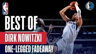 Best Of Dirk Nowitzkis SIGNATURE OneLegged Fadeaway [upl. by Matteo]