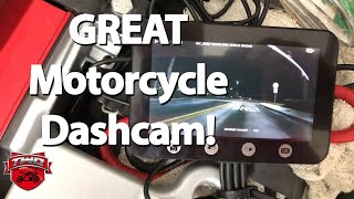 Best Motorcycle Dashcam VSYSTO Motorcycle Dash Cam Review [upl. by Lole]