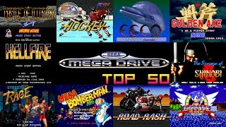 SEGA Mega DriveGenesis Top 50 Games [upl. by Ydissac746]