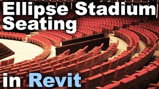 Ellipse Stadium Seating in Revit Tutorial [upl. by Alius993]