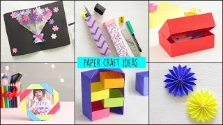 DIY Paper Crafts Ideas  Handcraft  Art and Craft [upl. by Nett]