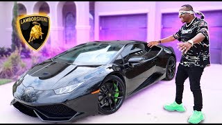 SURPRISING MY HUSBAND WITH HIS DREAM CAR NEW LAMBORGHINI [upl. by Katinka520]