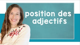 lingoni FRENCH 35  Position des adjectifs  A1 [upl. by Spada326]