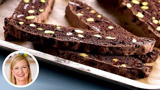 Professional Baker Teaches You How To Make BISCOTTI [upl. by Aitnic789]