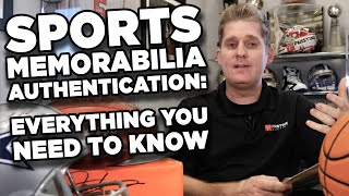 How to Authenticate Sports Memorabilia  Collecting 101 Pristine Auction [upl. by Yrkcaz194]