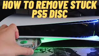 How To Remove Stuck PS5 Disc [upl. by Fujio]