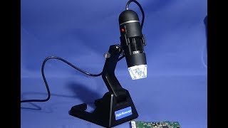 S06 25X600X Digital USB Microscope amp Software Program [upl. by Remled606]