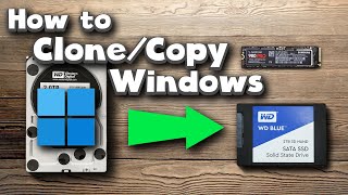 How to CloneCopy Windows to a New Hard Drive HDD or Solid State Drive SSD  Acronis True Image [upl. by Diad]