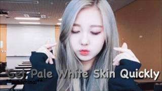 Get Pale White Skin Quickly subliminal [upl. by Yrebmik]