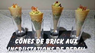 Réaliser des cônes en Brick vidéo toccuisine [upl. by Gilly]