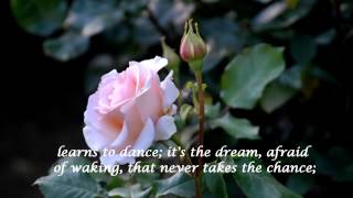 The Rose  Bette Midler HD with lyrics HQ Audio [upl. by Shrier]