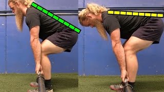 Lift With Your BACK  How To Stiff Leg Deadlift [upl. by Shabbir140]