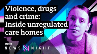 Inside Britain’s unregulated children’s homes – BBC Newsnight [upl. by Hcardahs10]