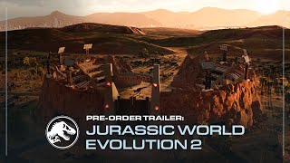 Jurassic World Evolution 2  PreOrder Trailer [upl. by Anayek]