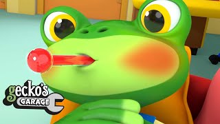 Gecko Gets Sick Mechanicals Take Over  Geckos Garage  Trucks For Children  Cartoons For Kids [upl. by Sucramad]