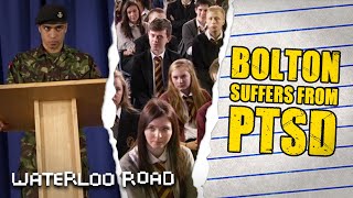 Bolton Smilie Suffers from PTSD MidAssembly  Waterloo Road [upl. by Hsakiv]