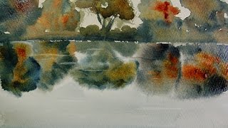 Watercolor How To Paint Reflections on Water [upl. by Lyrehc775]