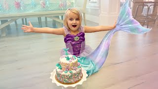 I WOKE up as a MERMAID Parkers 5th BIRTHDAY [upl. by Encratia]