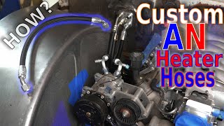 Custom AN Heater Hoses using AeroFlow AC to AN Adapters [upl. by Lari974]