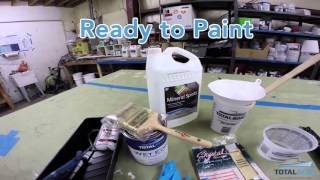 The BEST WAY TO ROLL amp TIP Topside Paint on Your Boat [upl. by Phia]