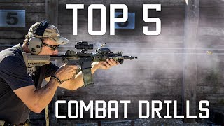 Top 5 Combat Drills  Special Forces Training  Tactical Rifleman [upl. by Drue551]