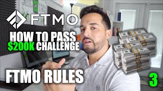 How to PASS FTMO Trading Challenge Rules  Part 3 [upl. by Isidro395]