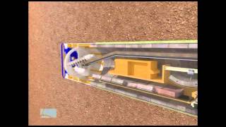 Alaskan Way Viaduct  Tunnel Boring Machine Animation [upl. by Terence]