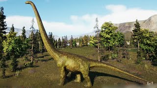 Jurassic World Evolution 2  Mamenchisaurus Gameplay PS5 UHD 4K60FPS [upl. by Breed763]