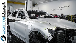 Alfa Romeo Giulia  Alfa Stelvio Car Factory Manufacturing Process [upl. by Ailima]